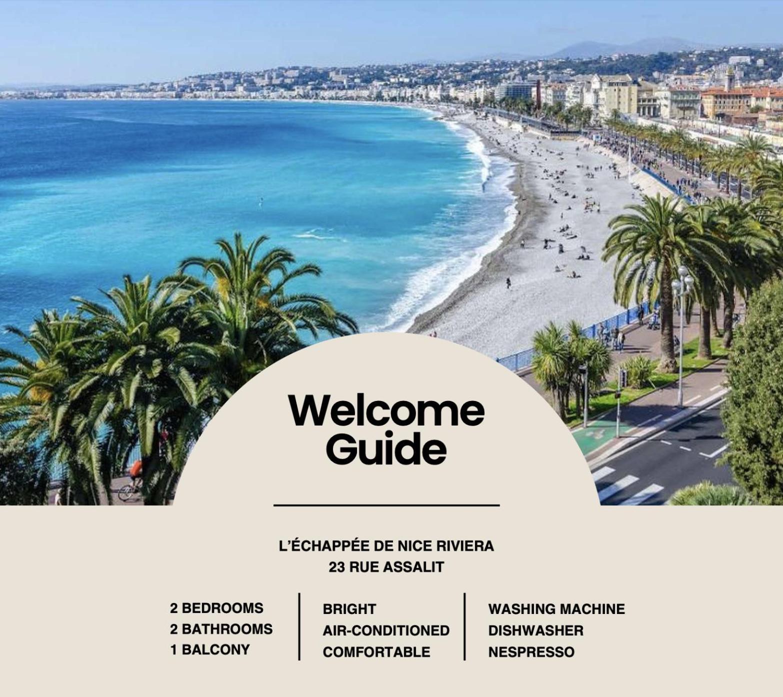 L'Echappee De Nice Riviera I Centre-Ville I Climatise I Proche Gare Et Plage I Ideal Couple Et Famille Exterior foto